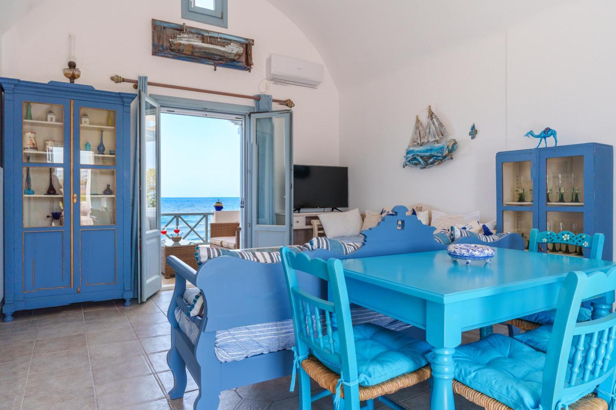 Blue Eyes Beach Villas Monólithos Exteriér fotografie