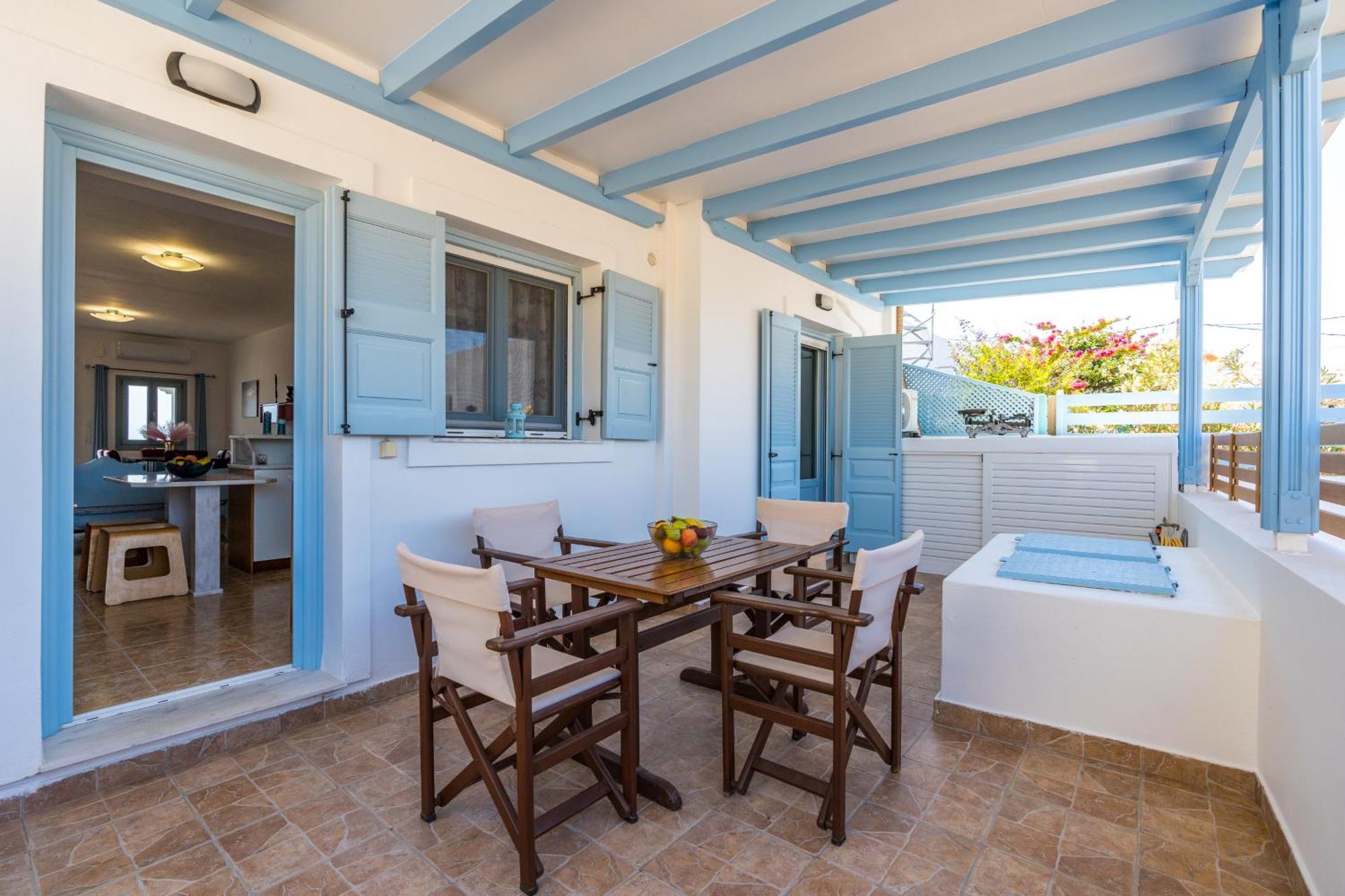 Blue Eyes Beach Villas Monólithos Exteriér fotografie