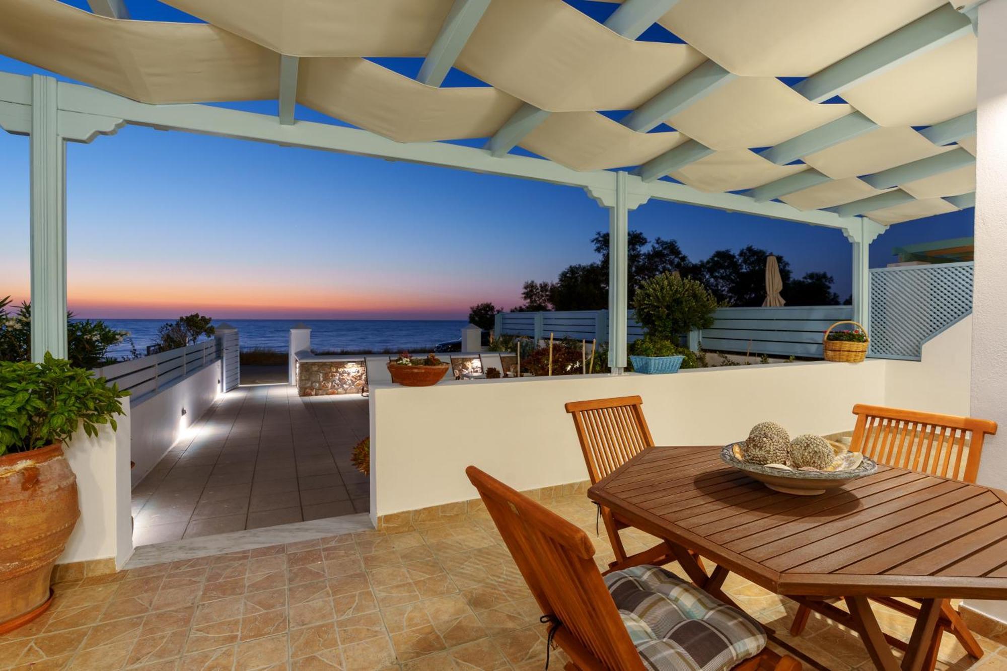 Blue Eyes Beach Villas Monólithos Exteriér fotografie